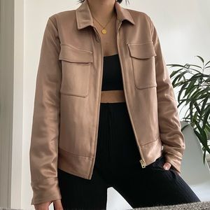 Artzia Little Moon Collared Zip Up Jacket